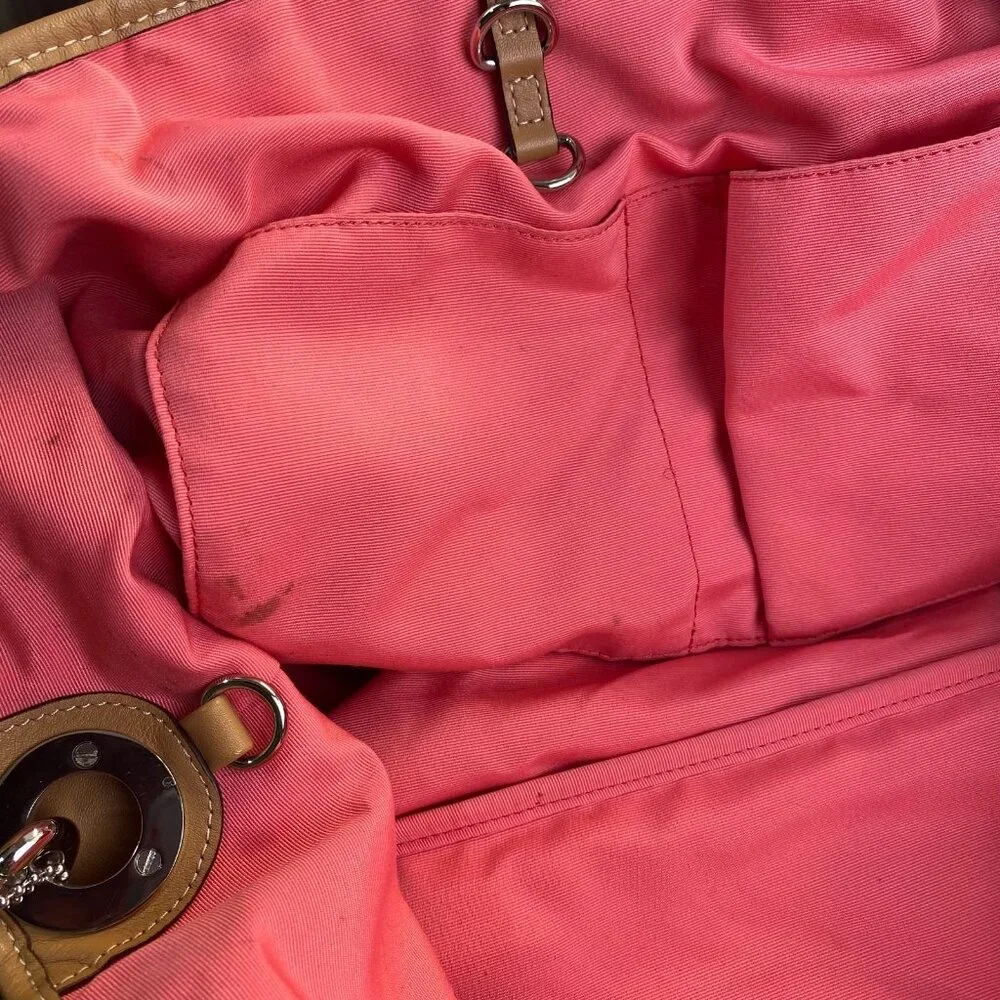 Authentic COACH 28915 Hadley Leather Duffle,Shoulder Bag - Picture 7 of 16